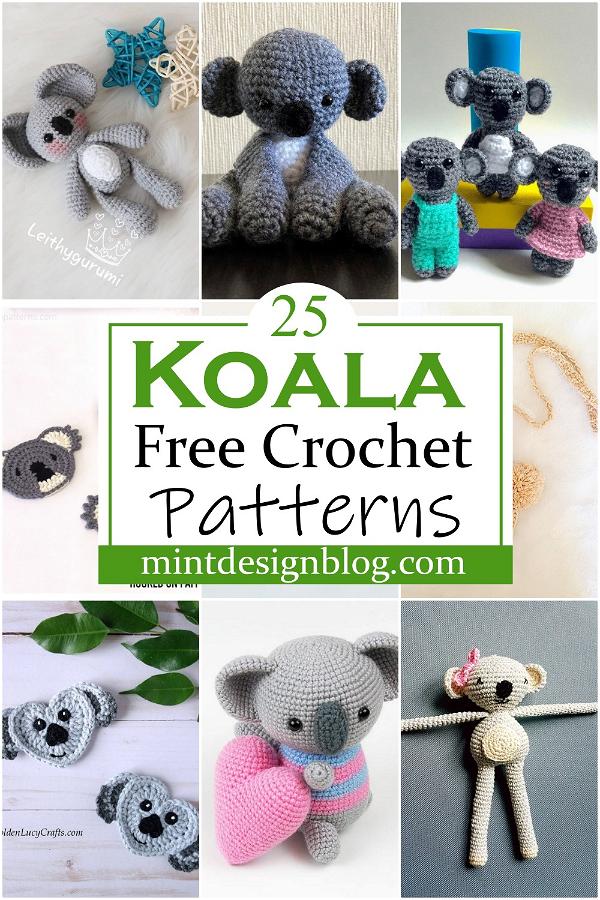 Free Crochet Koala Patterns 1