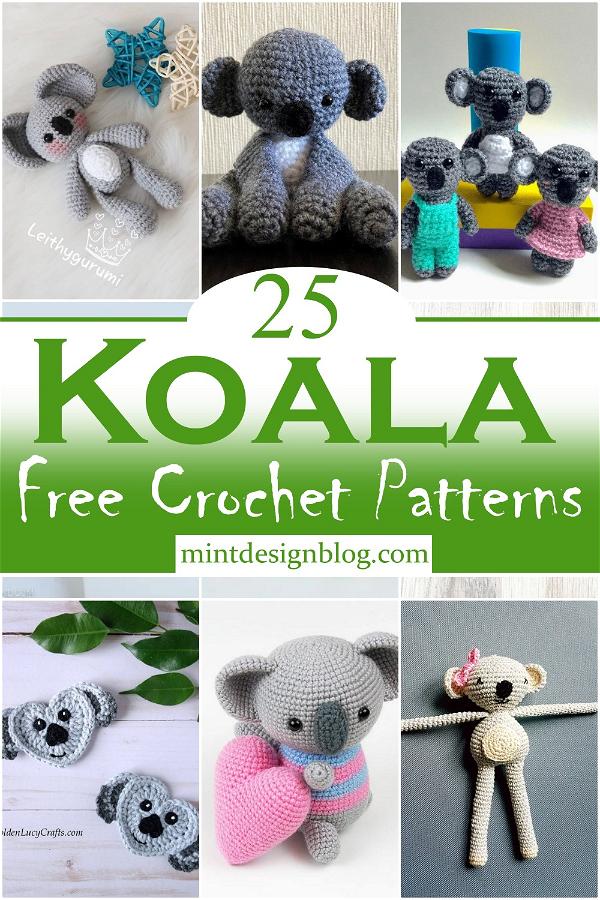 Free Crochet Koala Patterns 2