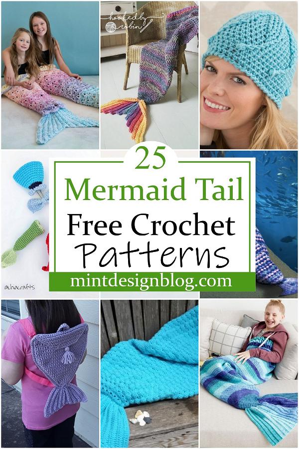 Free Crochet Mermaid Tail Patterns 1