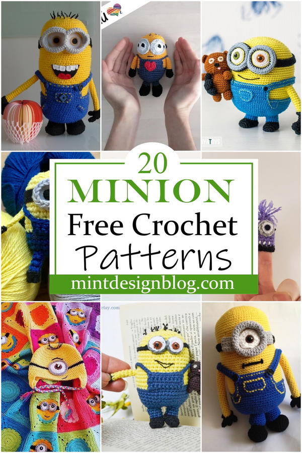 Free Crochet Minion Patterns 1