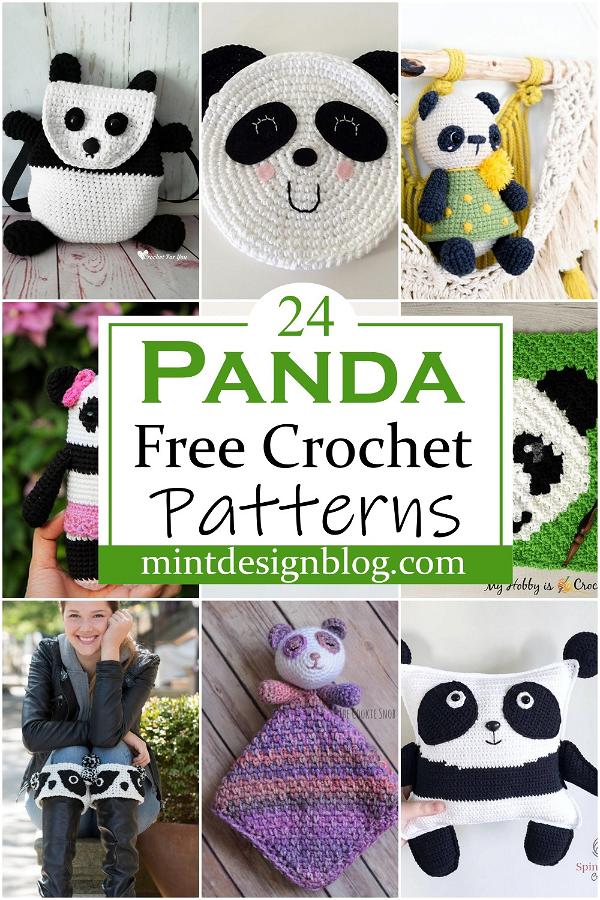 Free Crochet Panda Patterns 2