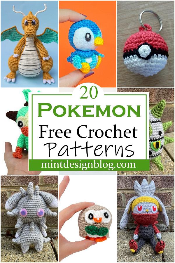 Free Crochet Pokemon Patterns 1