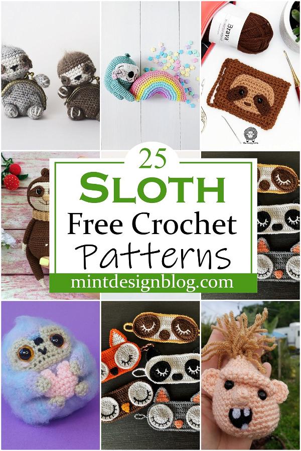 Free Crochet Sloth Patterns 2