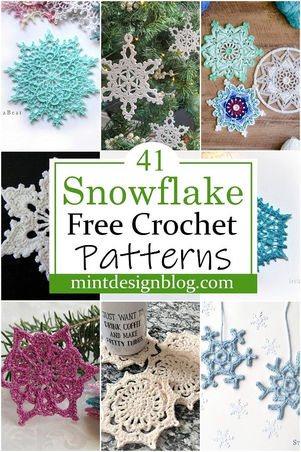 Free Crochet Snowflake Patterns 1