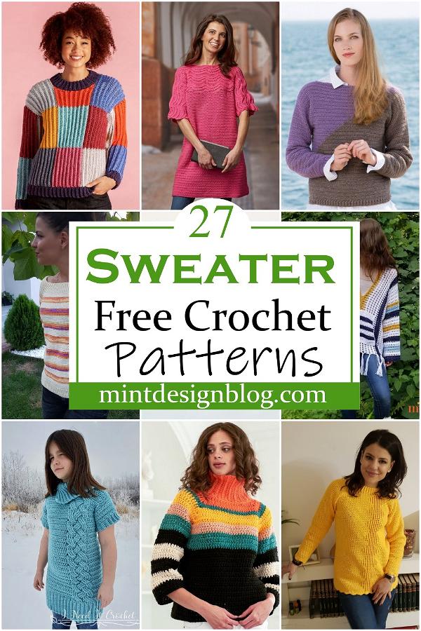 Free Crochet Sweater Patterns 1