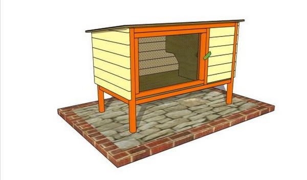 Free Outdoor Rabbit Hutch Plans