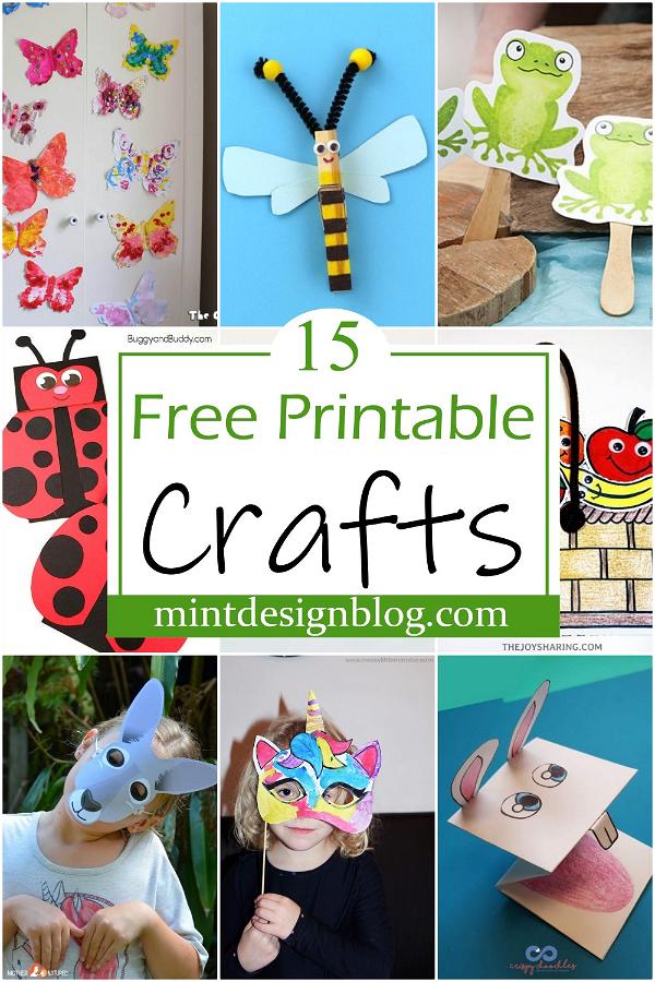 Free Printable Crafts 1