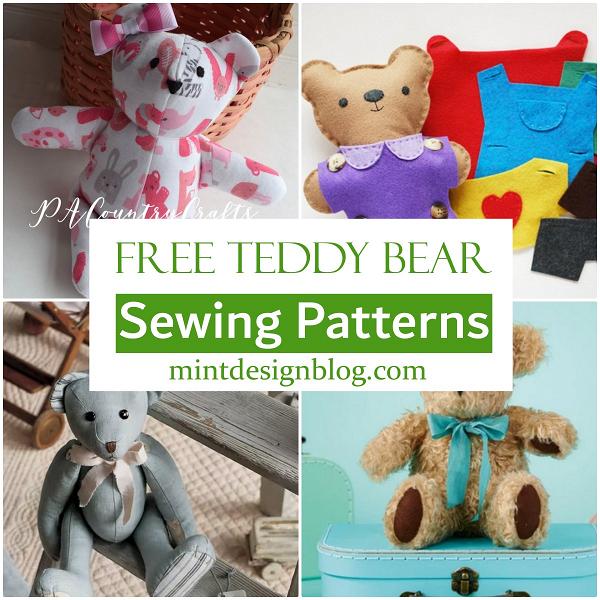 Free Teddy Bear Sewing Patterns