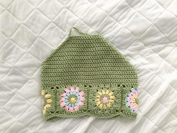 Granny Square Halter Top