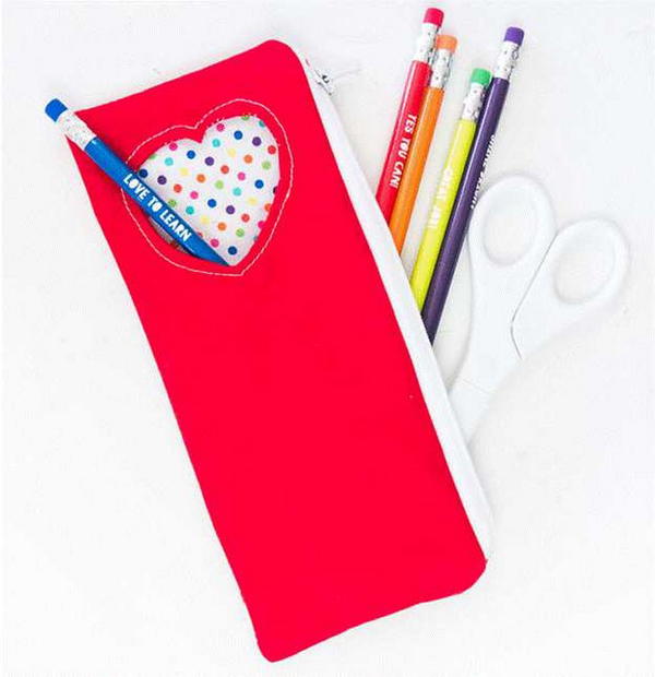 Heart DIY Pencil Holder