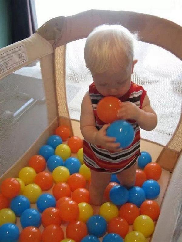 Homemade Ball Pit For Babies