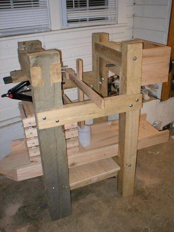 Homemade Cheese Press