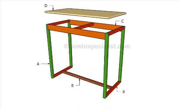 How To Build A Bar Table