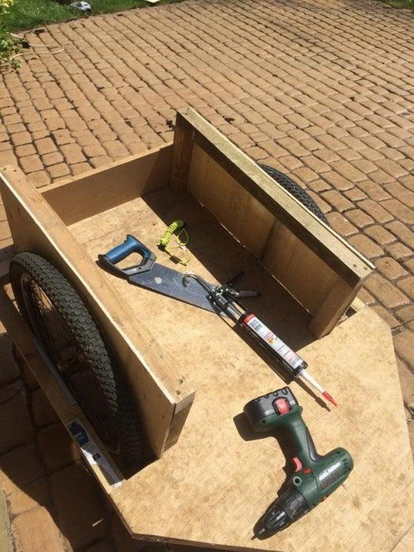 How To Build A Bike Trailer Out Of Wood