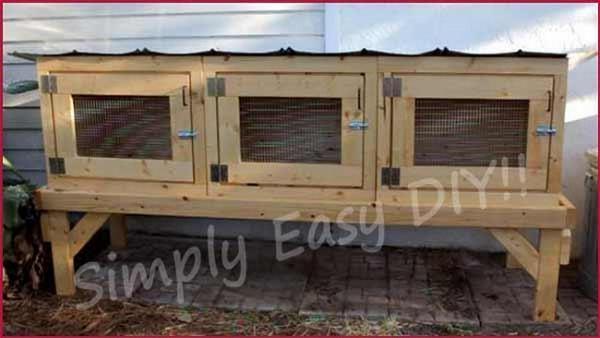 How To Build A Simple Rabbit Hutch