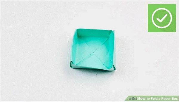 How To Fold A Paper Box