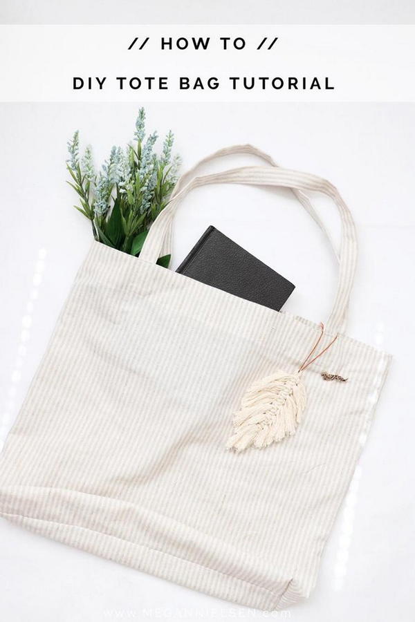 25 DIY Tote Bag Ideas For Beginners - Mint Design Blog