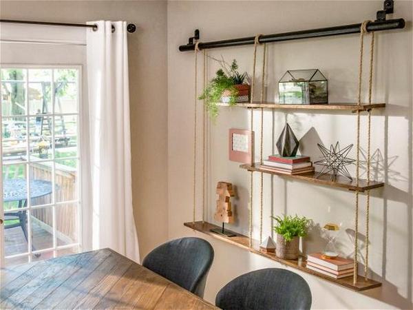 How To Make A Rope Shelving