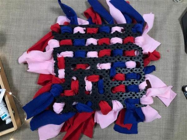 How To Make A Snuffle Mat For Your Dog