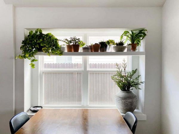 How To Make A Window Plant Shelf