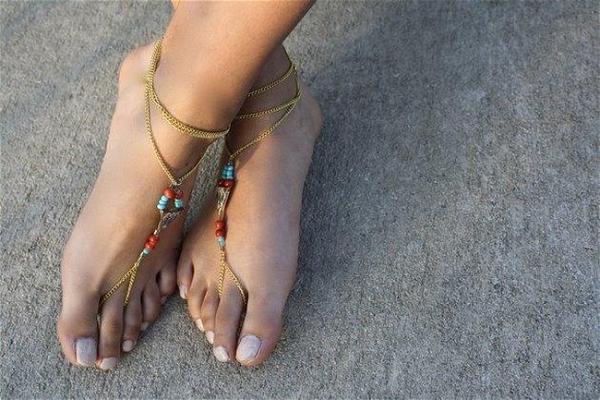 How To Make Barefoot Sandals