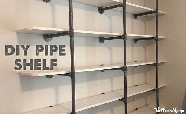 How To Make Industrial Shelve