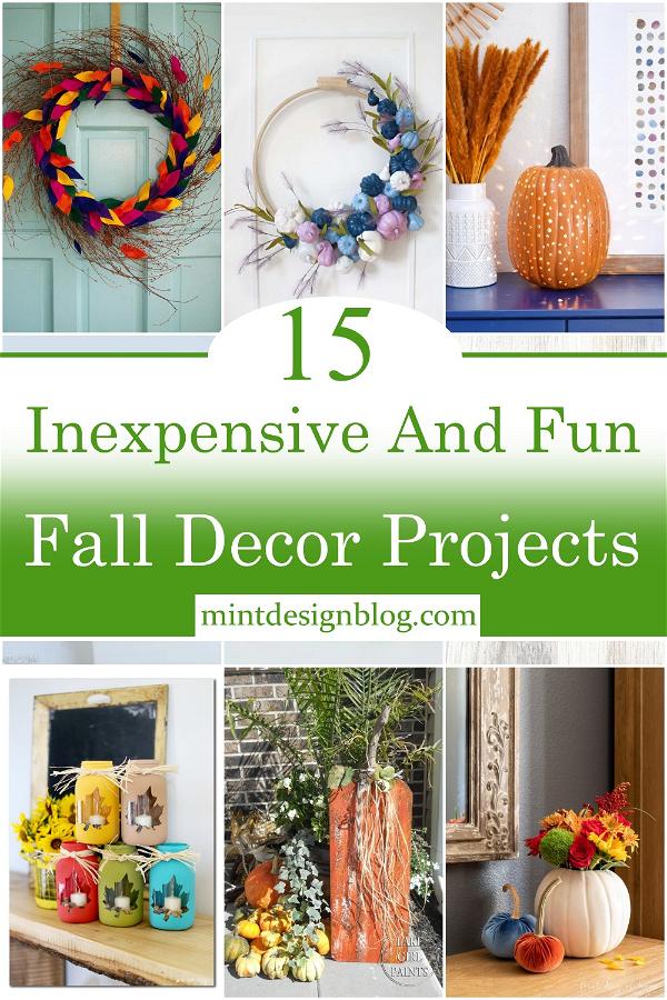 Inexpensive And Fun Fall Decor Projects 2