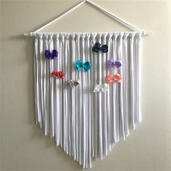 Jersey Knot Bow Hanger