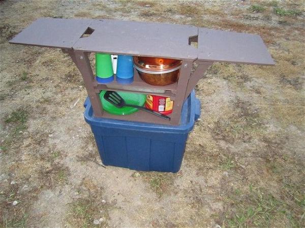 Low Budget Camp Kitchen