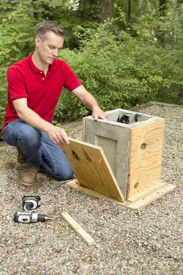 Making A Concrete Planter