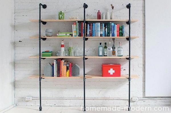 Modern Pipe Shelve