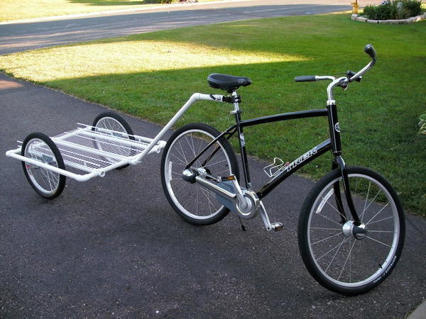 PVC Bike Trailer