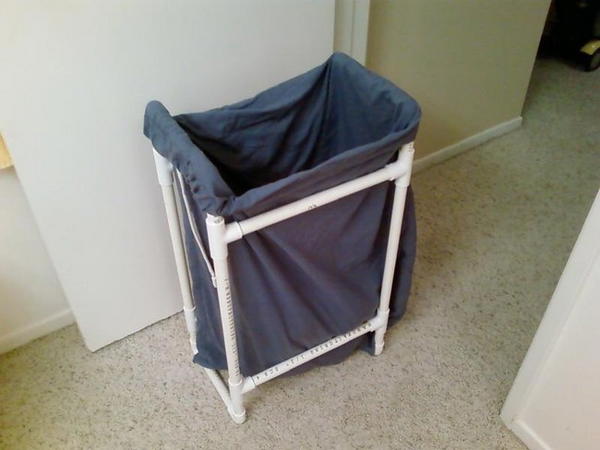 PVC Pipe Frame Laundry Hamper