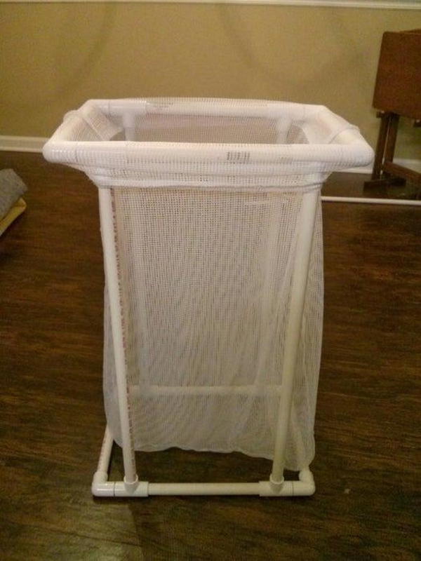 PVC Pipe Laundry Hamper