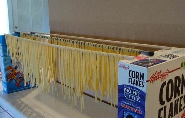 Pasta Drying Rack DIY