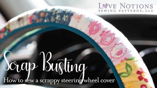 Scrap Busting Steering Wheel Cover