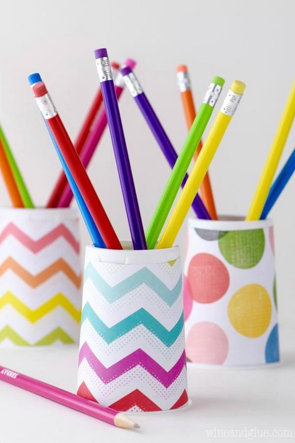 Simple DIY Pencil Holder