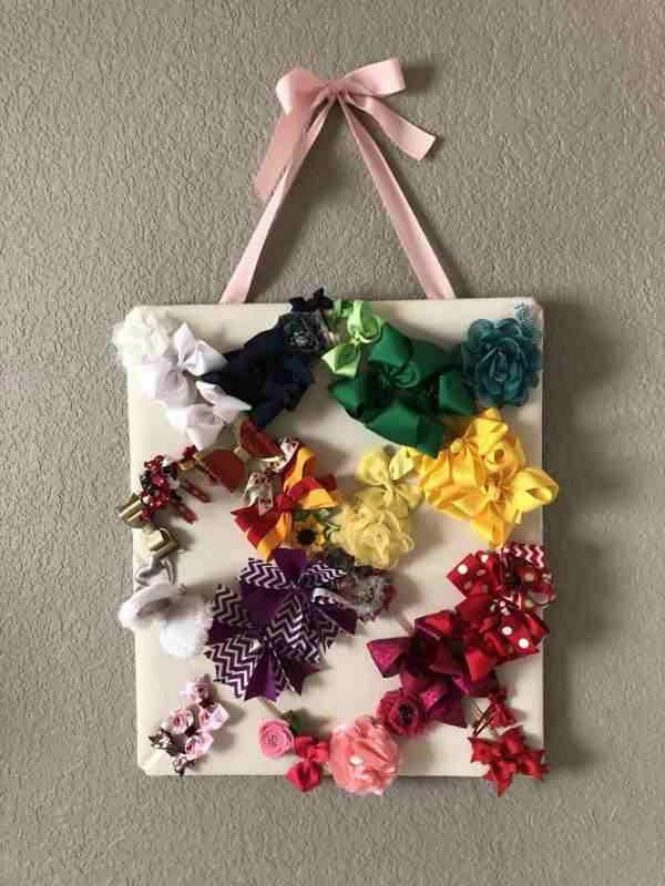 Simple Hair Bow Holder