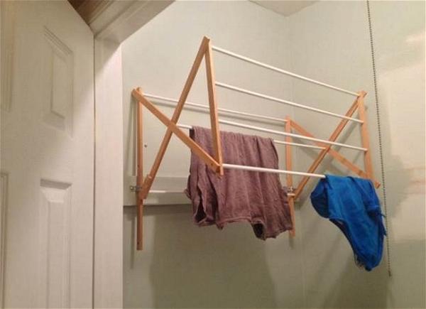 Space-Saving Drying Rack