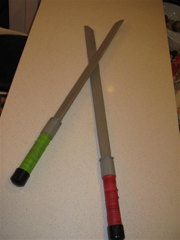Sturdy Ninja Sword DIY