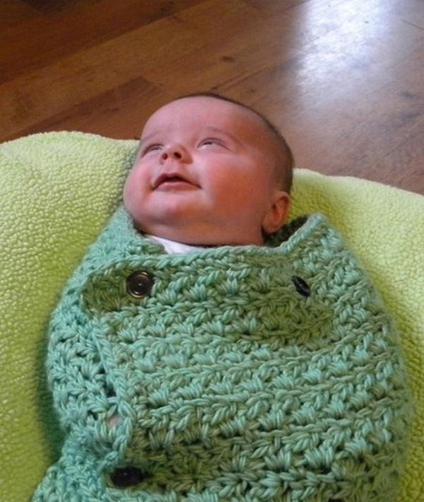 Swaddling Cocoon Crochet Pattern