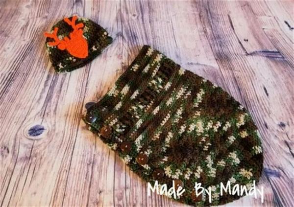 Textured Baby Cocoon Crochet Pattern