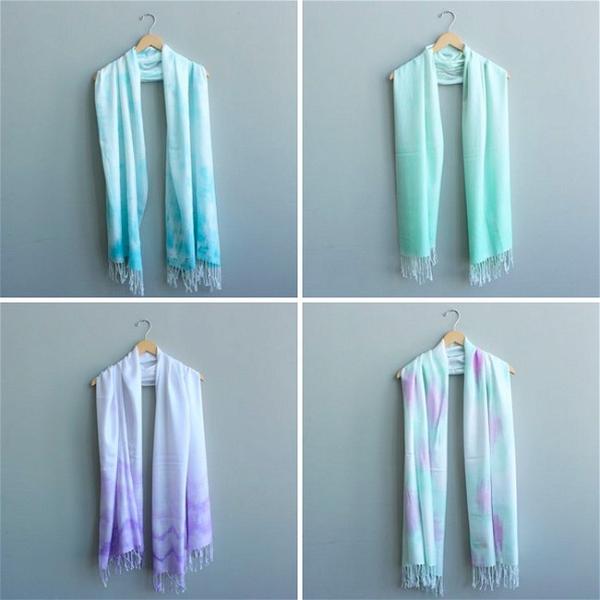 Tie-Dye More Scarves