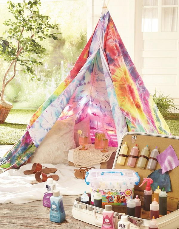 Tie Dye Tents