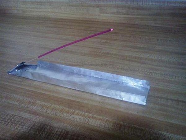 Tin Foil Incense Holder DIY
