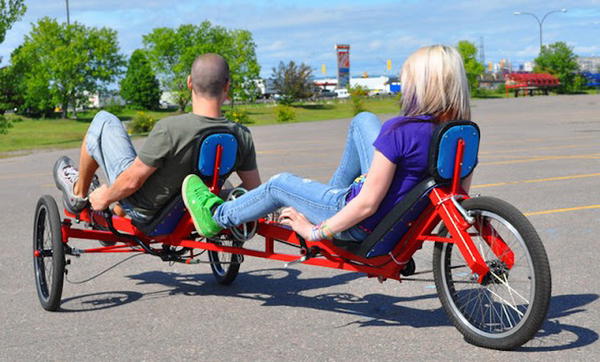 Viking Recumbent Tandem Trike