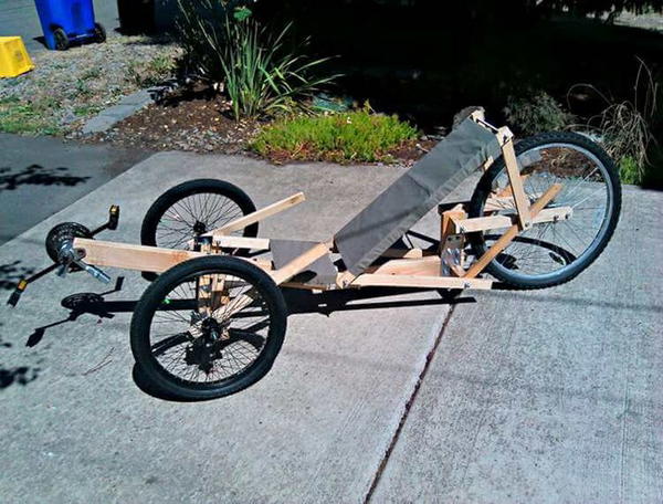 Wooden Recumbent Construction