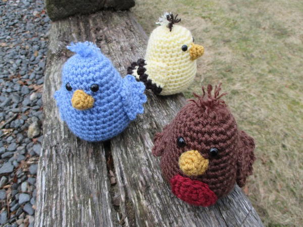 Woodland Bird Amigurumi