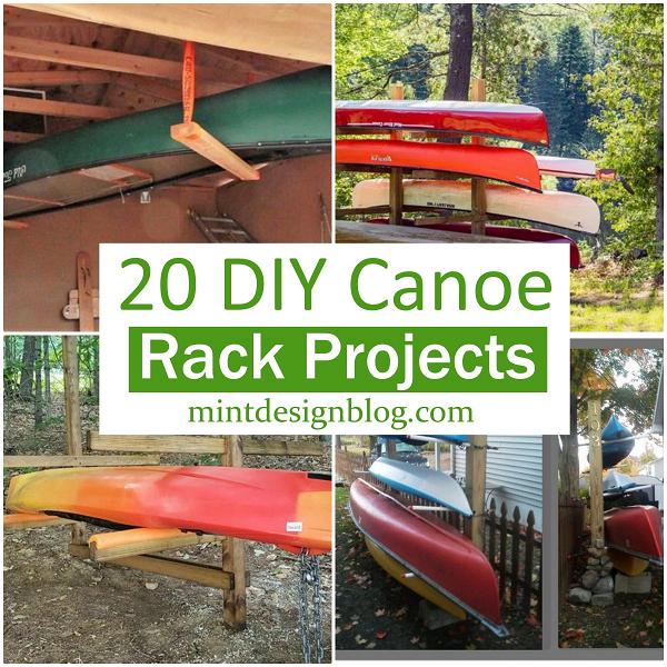 20 DIY Canoe Rack Projects