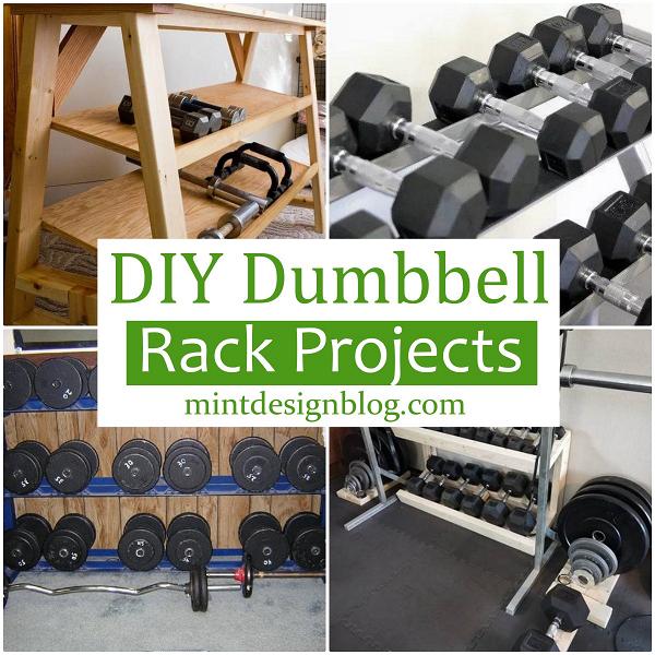 21 DIY Dumbbell Rack Projects